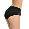 thumbnail image 5 of Angelina Cotton Mid-Rise Briefs with Floral Lace Front (6-Pack), 5 of 6