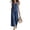 Navy, variant on Linen-Blend Sleeveless Tank Top & Wide Leg Pants Two Piece Set for Women, Square Neck Loose Fit Palazzo Lounge Outfit - Solid Color Summer Casual Co-ord Black L
