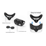 2024 Meta Oculus Quest 3S 128GB All-In-One VR Headset with Touch Controllers, Case, and Marxsol Essential Accessories