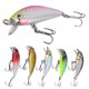 thumbnail image 5 of Señuelos De Pesca, 6 Piezas Accesorios De Pesca Señuelos De Pececillo Con Anzuelo Agudo Equipo De Pesca Señuelos De Pesca Cebo Duro Bajo Para Agua Dulce Agua Salada Fyydes Fishing Lures Hard Bait Bass, 5 of 8