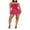 Rosy Red, variant on LMLYSoH Women´s Fitted Evening Party Dress Sleeveless Off Shoulder Cocktail Dress Short Sequins Dress