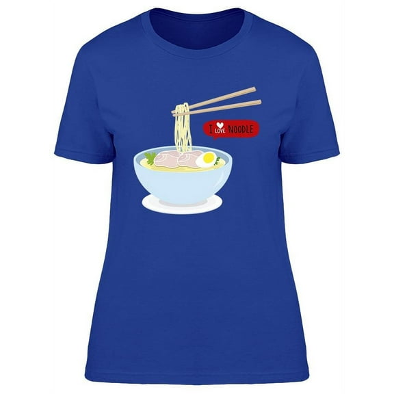 I Love Noodle Tee Women's -Image by Shutterstock