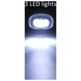 thumbnail image 4 of BQBQERT Flashlight Hand Crank Generator Wind Up Solar Powered 3 LED Manual Flashlight Torch, 4 of 14