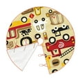 thumbnail image 3 of Kll Vehicles Christmas Tree Skirt 36",Party Decorations Farmhouse For Christmas Decorations Holiday Party, 3 of 8