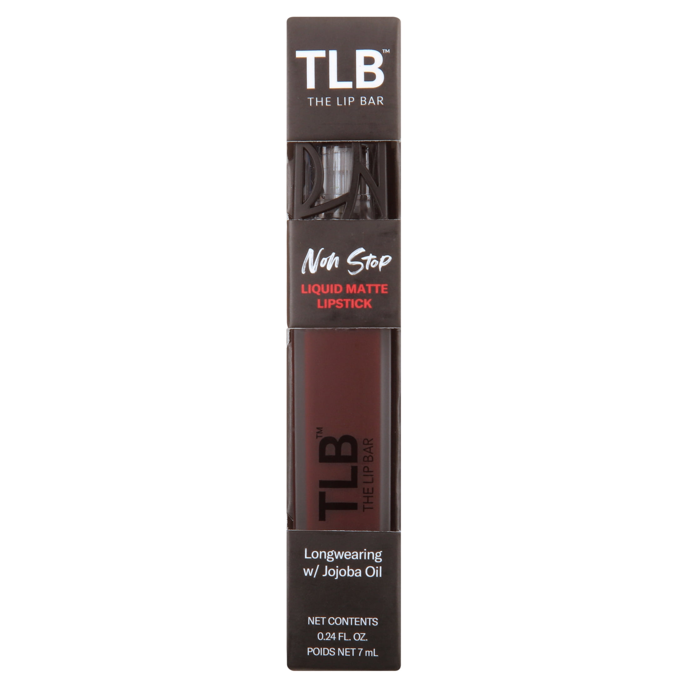 The Lip Bar Vegan Matte Liquid Lipstick - Shade Rebel, 0.24 fl oz