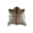 thumbnail image 4 of Luxe Classic Faux Hide Rug | 4.25'x'5, 4 of 4