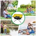 thumbnail image 7 of Outdoor Folding Table Portable Picnic Camping Table For Garden Fishing Beach A Cute Black Cat, 7 of 7