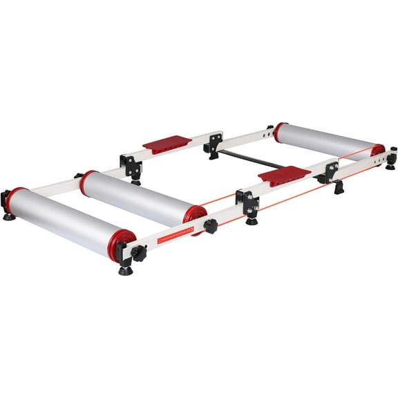 Bike Trainer Bike Rollers Adjustable Bike Trainer Stand FoldableFor Mountain Biking, Racing & Strength Training