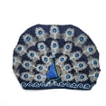 thumbnail image 2 of Cheers.US Turban for Women Peacock Pattern Embroidery Brimless Cap Bonnet Beanie Cap Headwrap, 2 of 8