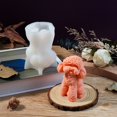 thumbnail image 4 of Fiudx Molde de Osito de Peluche, Adorable Molde de Silicona para Velas, para Hacer Figuras de Yeso Realistas, Herramienta Versátil para Manualidades, Proyectos de Resina con Jabón y Velas Perfumadas,, 4 of 6