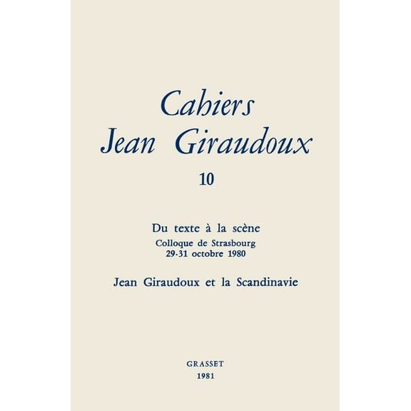 Cahiers numÃ©ro 10, (Paperback)