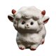thumbnail image 2 of Figura En Miniatura, Regalo Para Amantes Del Té, Estatua De Oveja De Arcilla Morada Para Mascota De pie, 2 of 9