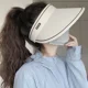 thumbnail image 2 of Sombrero de protección solar superior vacío de ala grande de verano para mujer, sombrero de protección solar UV, sombrero de protección solar para mostrar la cara, pequeño, 2 of 5