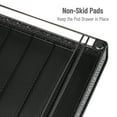 thumbnail image 6 of Mind Reader Single Serve Coffee Pod Drawer, 36 Pod Capacity, Metal, 12.75"L x 13"W x 3"H, Black, 6 of 8
