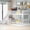 White#3, variant on Queen Size Adjustable Bed Base, Full Size Low Loft Bed with Slide,Three Storage Drawers and Two Doors,White, White Bed Frames,Solid Wood+Mdf Platform Bed Frames