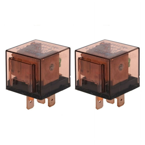 2X DC 24V 80A 1NO 1NC SPDT 5 Rele de Coche Camion Automotriz Luz de Indicador Verde