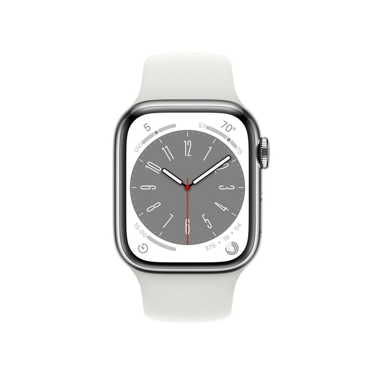 Apple Watch Series 8 GPS Cellular 41mm Silver Stainless Steel