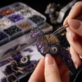 thumbnail image 4 of Tiny 3D Beaded Animal DIY Kit – Beginner Friendly Handmade Bead Art Set, Cute Mini Animal Decor Gift for Craft Lovers Butterfly, 4 of 6