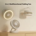thumbnail image 2 of Kexi SH-M1 Portable Foldable Fan - Rechargeable Battery Operated Quiet, 2 of 8