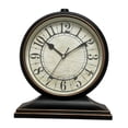 thumbnail image 4 of simhoa Horloge de Table Design Rétro Précis Sans Tic-Tac pour Salon Chambre Famille Noir, 4 of 8