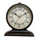 thumbnail image 5 of Reloj de mesa de diseño retro con números arábigos, elegante y silencioso. Negro, 5 of 9
