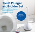 thumbnail image 2 of Set de desatascadores para inodoro Clorox con Hideaway Caddy White x2, 2 of 6