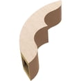 thumbnail image 6 of Ekena Millwork 5"W x 18"D x 18"H Ozark Rough Cedar Woodgrain TimberThane Knee Brace, Primed, 6 of 6