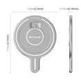 thumbnail image 2 of For Insta360 Flow 2 Pro PULUZ Magnetic Phone Mount Adapter (Silver), 2 of 8