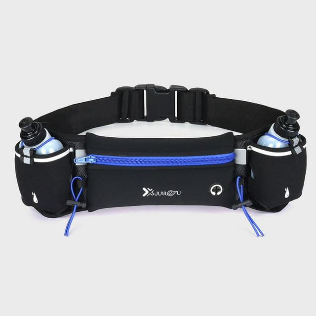 Riñonera deportiva Irfora Riñonera Correa para correr con botellas de agua Bolsa para teléfono Impermeable para deporte Fitness Irfora Riñonera deportiva