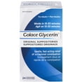 thumbnail image 3 of Colace Glycerin Suppositories - Adult | Gentle Fast Acting Relief of Occasional Constipation, 3 of 4