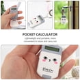 thumbnail image 3 of KAKOWELY Durable Mini Calculator Keychain Made of High Quality Plastic Assorted Color Lightweight and Portable for Calculating 2 Pieces,2.36"X1.57"X0.39", 3 of 5