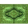 thumbnail image 1 of Ahgly Company Indoor Rectangle Medallion Green Traditional Area Rugs, 5' x 8', 1 of 1