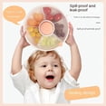 thumbnail image 2 of PinesC Snack Spinner Rotating Storage Children Portable Melon Candy Seeds Organizer Storage Boxes Snack Container for Kids,B, 2 of 5