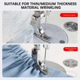 thumbnail image 5 of S955 Industrial Sewing Presser Foot Lightweight Sewing Machine Pleated Presser Foot for DIY projects, 5 of 5