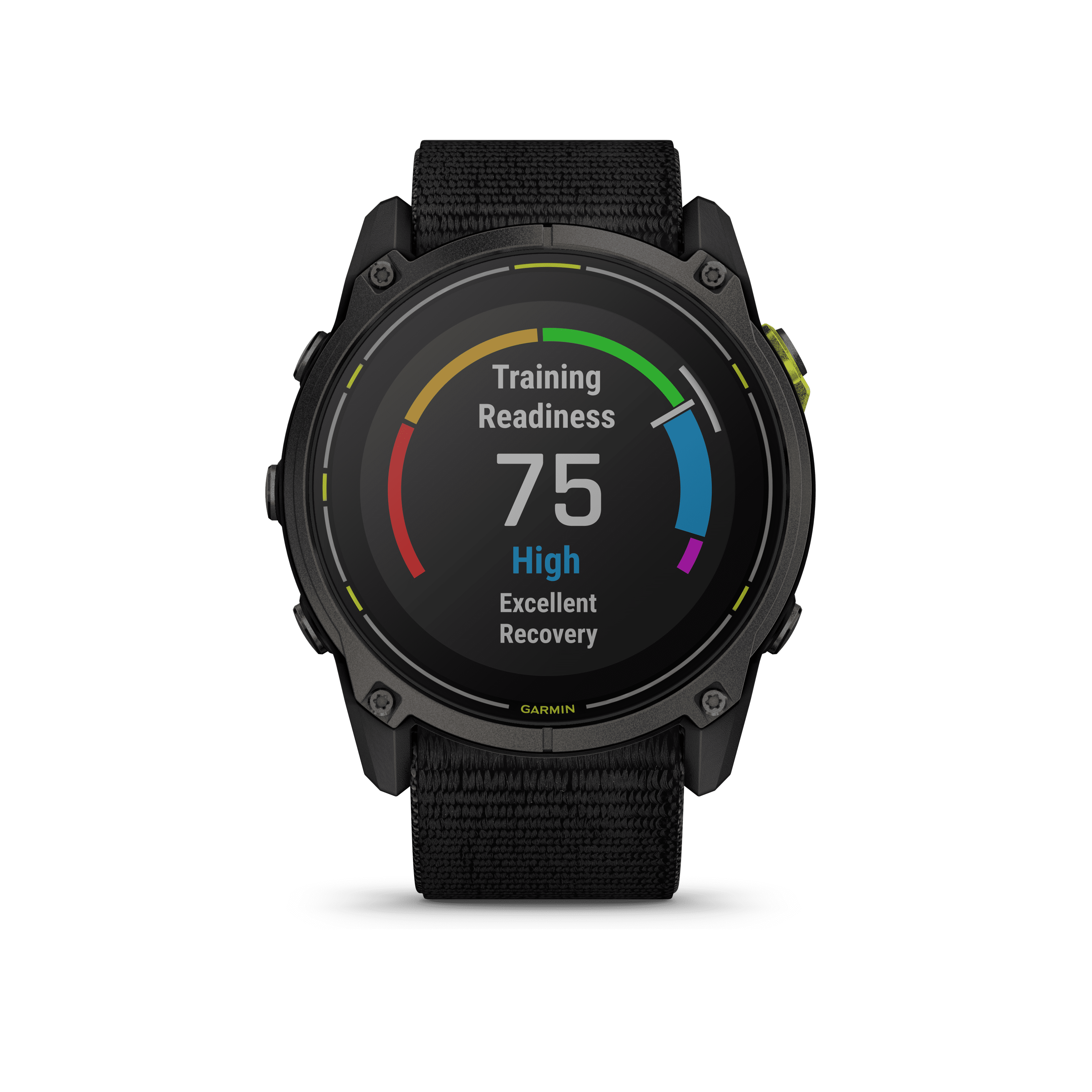 Garmin Enduro 3 – 51 mm, Solar, Sapphire, Ultraperformance GPS Smartwatch, Extreme Battery Life, Detailed Mapping, Built-in LED Flashlight, Carbon Gray DLC Titanium with Black UltraFit Nylon Strap