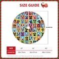 thumbnail image 2 of Sikiie Cute Dogs Collage Nativity Christmas Tree Skirt, Jesus Christian Winter Holiday Tree Mat Decoration(30-48IN)36", 2 of 6