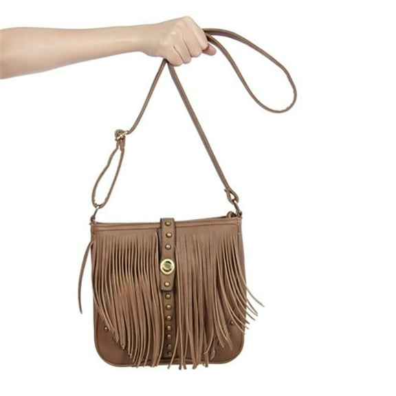 3365B Stella Fringe - Brown