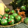 thumbnail image 4 of Waipfaru 16Pcs Christmas Ball Ornaments,3.15" Shatterproof Hanging Xmas Ornaments Set for Christmas Holiday Party Decoration, 4 of 7