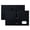 Black, variant on HOMEIORA Plastic Folders with Pockets and Prongs - Two Pocket Folder with Brads - 3 Prong Folders with Pockets for Letter Size Sheets - Orange, 2 Pack