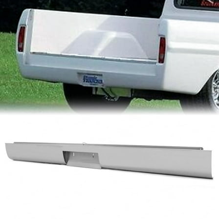 Kojem Automotive Rear Bumper with Heavy Duty Material fits Ford F-100 F-259 Bare-metal