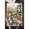 thumbnail image 3 of Butterfly Garden, Pastel (12x18 Wall Art Poster, Room Decor), 3 of 3