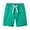 Green, variant on UAYOTSE Boys Shorts Comfortable Soft Breathable Pocket Drawstring Solid Color Shorts,8-9 Years White