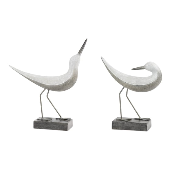 Melrose Standing Sea Bird Figurines - 10" - Set of 2