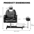 thumbnail image 4 of Chaise de Pédicure avec Bassin pour Pieds, Bain de Pieds Hydraulique avec Rotation à 360°, Unité de Pédicure Réglable en Hauteur, 4 of 6