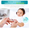 thumbnail image 4 of Termómetro Digital Lcd Para Bebés Termómetro Electrónico Médico Medidor De Temperatura Boca Oral Axilas Para Niños Adultos Kearding AF001030-00, 4 of 5