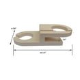 thumbnail image 5 of Double Sided Adirondack Chair wine and cup holder, 5 of 5