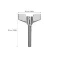 thumbnail image 2 of SEWCHICS Drum Hardware Pack Drum Set Nut Silver Steel Stable Support 1Pcs, 2 of 8