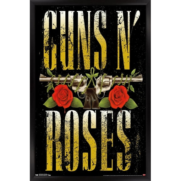 Guns N' Roses - Stacked Logo Wall Poster, 22.375" x 34"