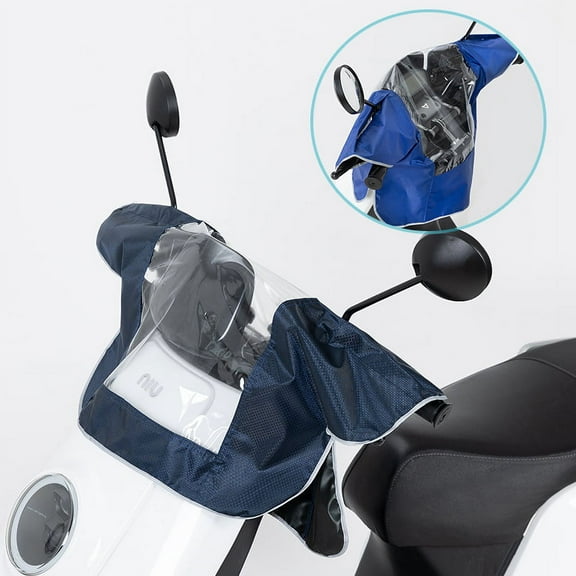 WEAVILUX Mobility Scooter Rain Canopy Cover Snow Protection PVC 1Pcs