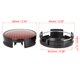 thumbnail image 3 of 4 uds 62mm 4 Orejetas Universal Negro Coche Rueda Central Tapas Cubo Cubierta, 3 of 6